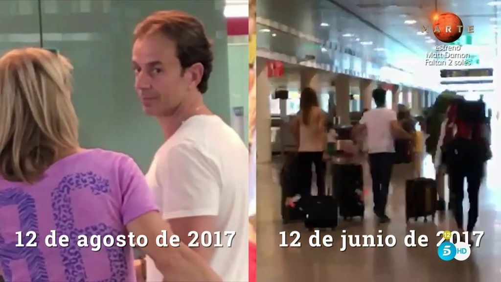 Santacana, visto con Arantxa Sánchez Vicario y su otra 'pareja' con apenas dos meses de diferencia