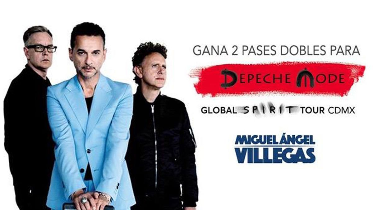 Gana dos pases para el concierto de Depeche Mode a cambio de likes en Facebook