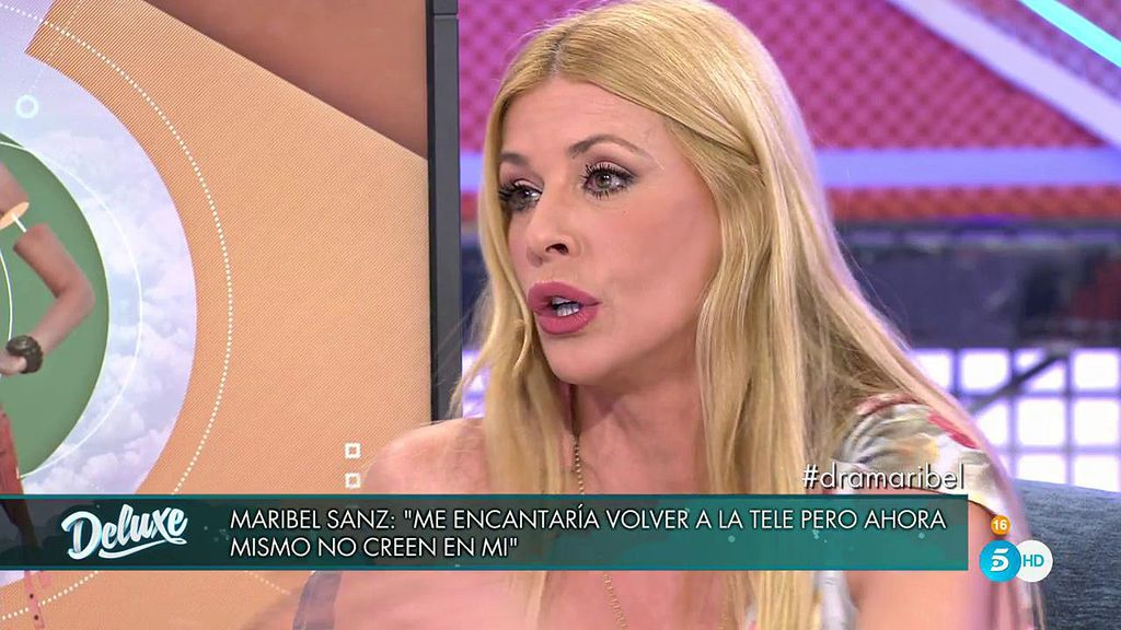 Maribel Sanz: "Tuve que cambiar a mis hijos de colegio, me supuso un fracaso como madre"