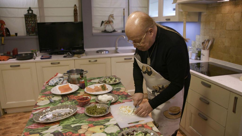 Rappel, anfitrión en el segundo programa de 'Ven a cenar conmigo: Gourmet edition'.