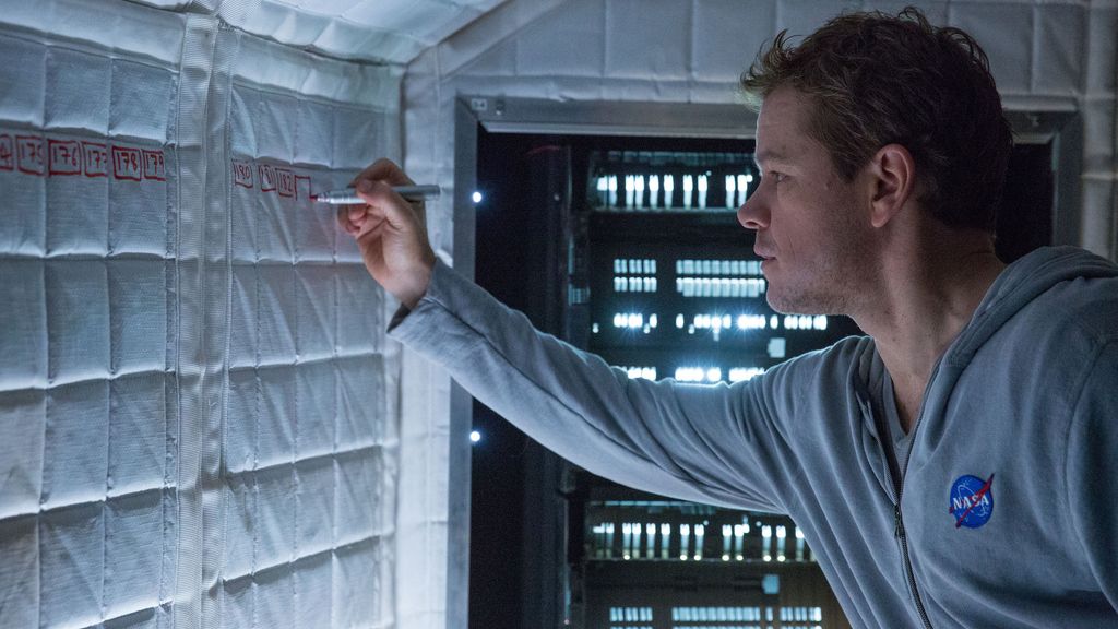 Matt Damon protagoniza 'Marte'.