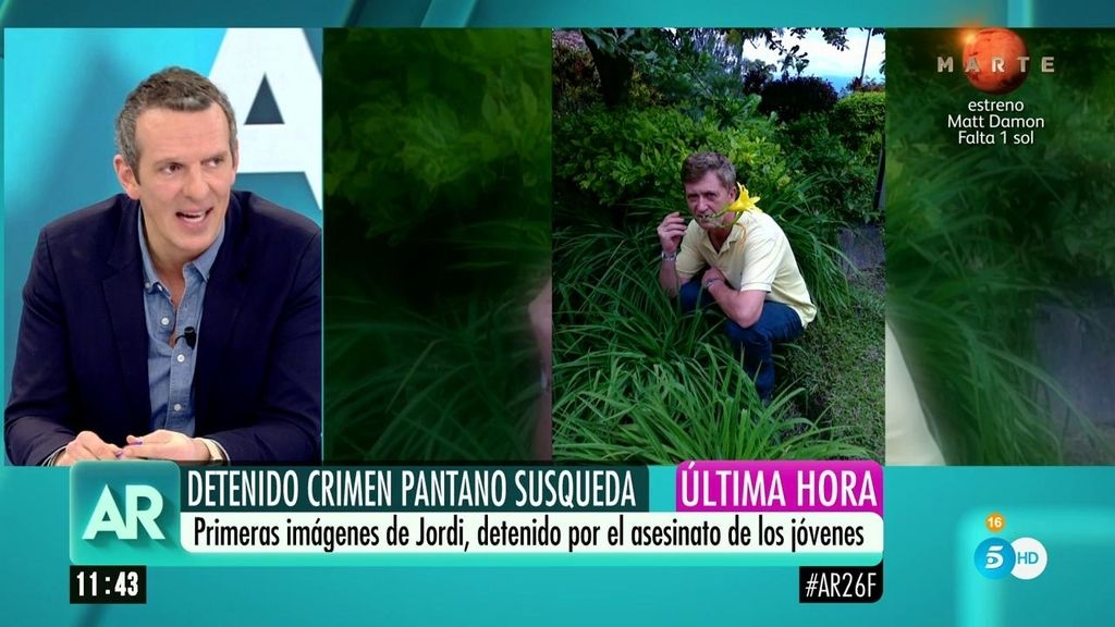 Primeras imágenes del hombre detenido por el doble crimen del pantano de Susqueda