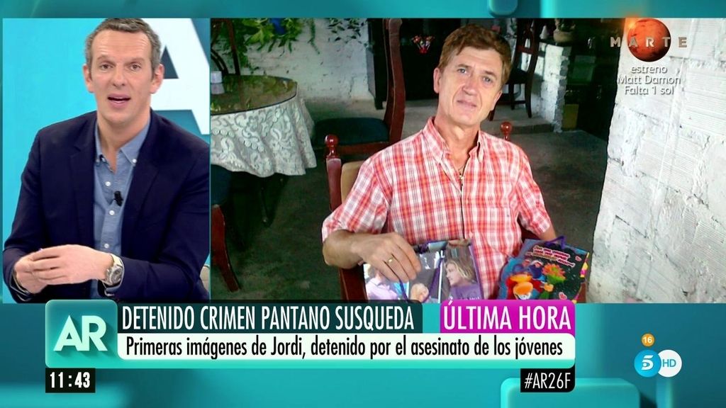 Primeras imágenes del hombre detenido por el doble crimen del pantano de Susqueda