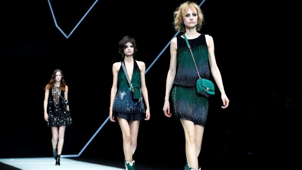 Armani combina elegancia y comodidad en la Semana de la Moda de Milán