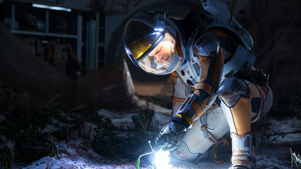 Matt Damon protagoniza 'Marte'.