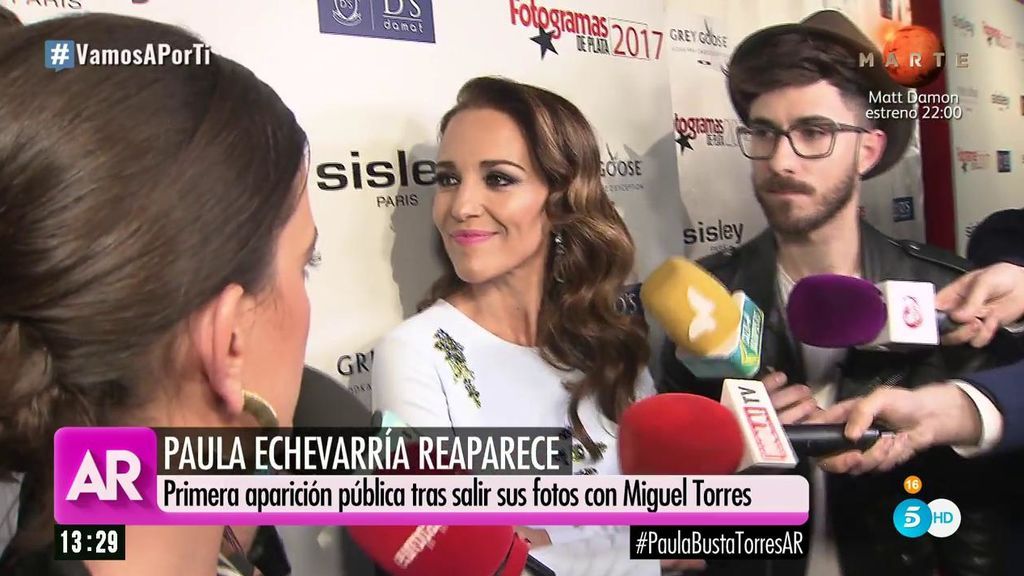 Paula Echevarría reaparece públicamente tras las fotos de sus citas con Miguel Torres