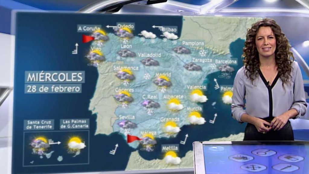 ¡Las temperaturas bajan más de 10ºC de golpe! Prepárate porque vuelven las lluvias y la nieve