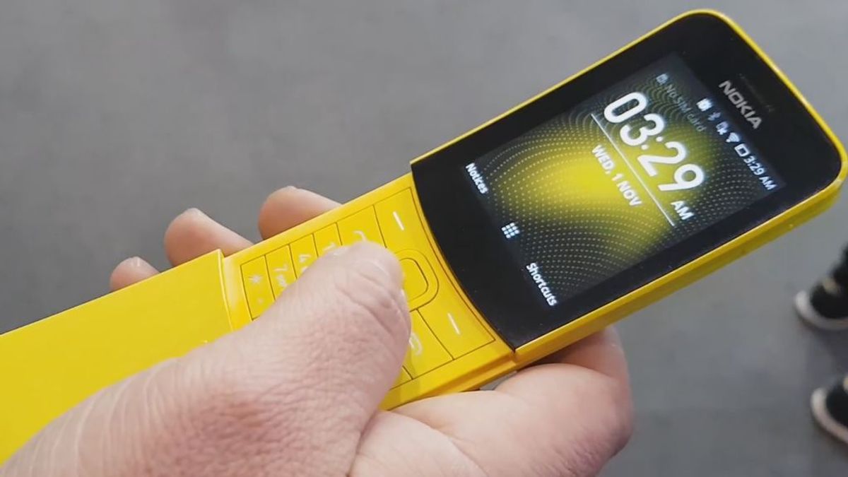 MWC 2018: El Nokia 8110,  un clásico actualizado que se hizo famoso en Matrix