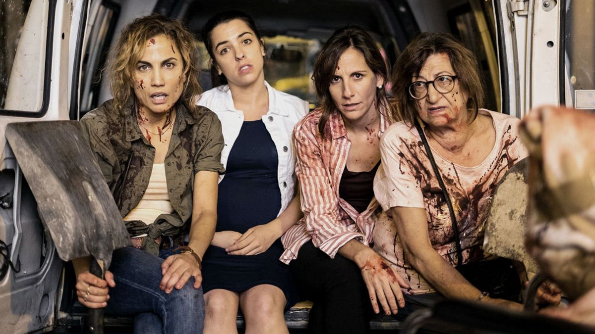 Toni Acosta, Nuria Herrero, Malena Alterio y Mamen García ) protagonizan la nueva serie de Telecinco, 'Señoras del (h)AMPA'.