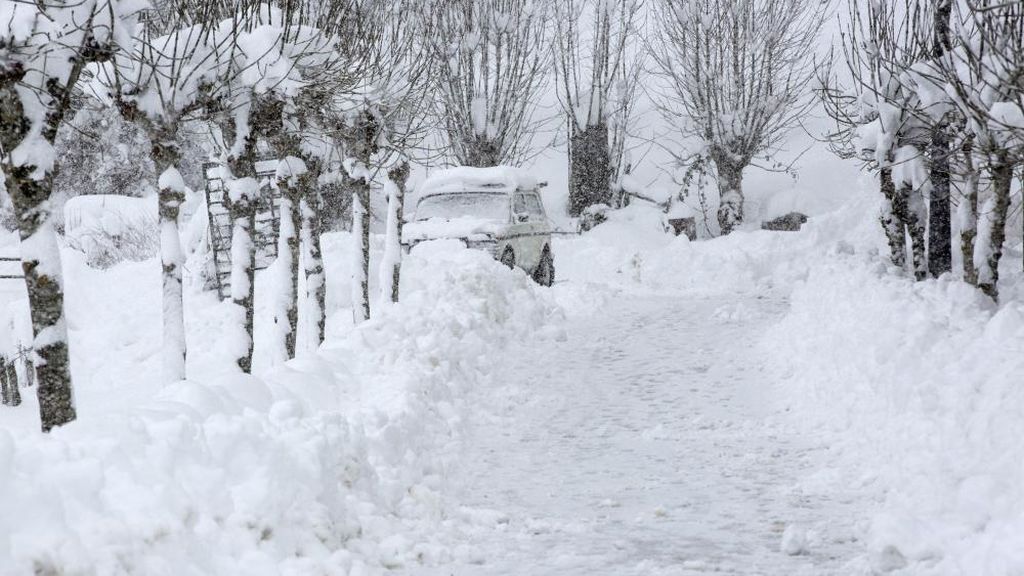 La denominada ola de frío polar 'bestia del Este' llega a España