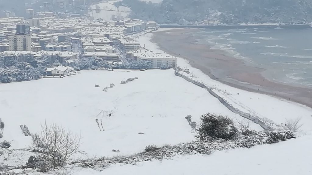Manuel Rufo Torres en Zarauz, Guipúzcoa