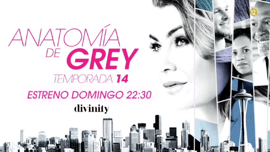 Estreno de la nueva temporada de 'Anatomía de Grey', este domingo a las 22.30 horas en Divinity
