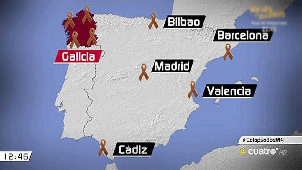 De Cádiz a Bilbao: la marea pensionista recorre España