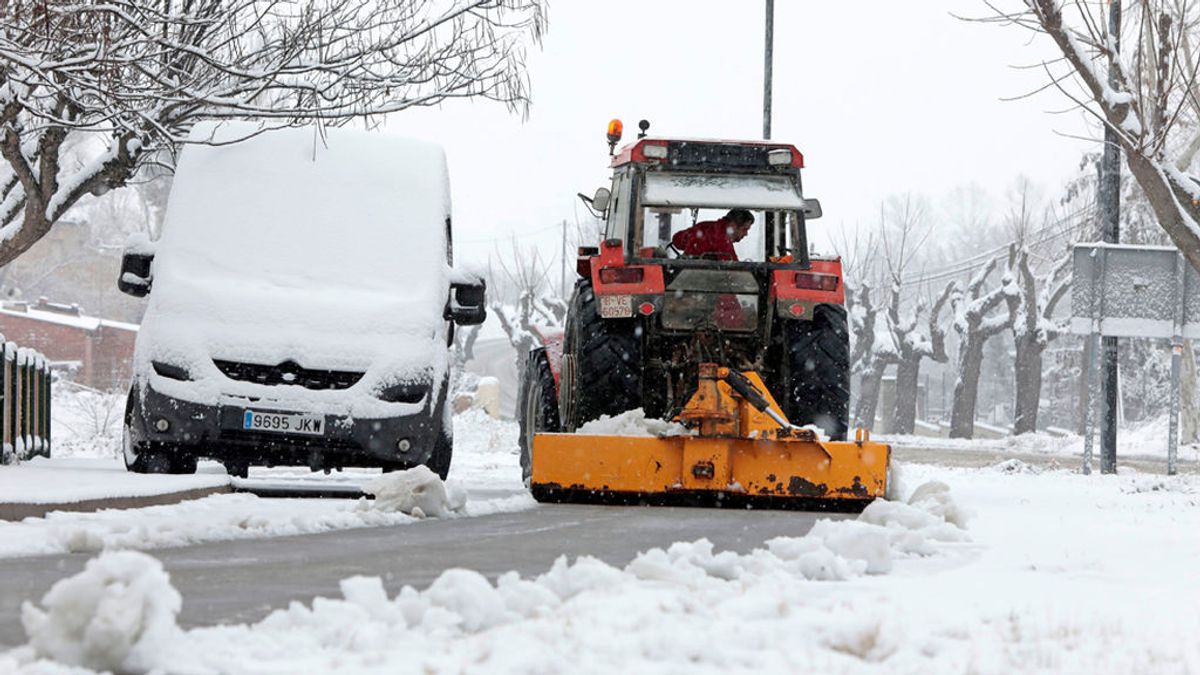 Tres muertos a causa del temporal de nieve, lluvia y viento que azota a España