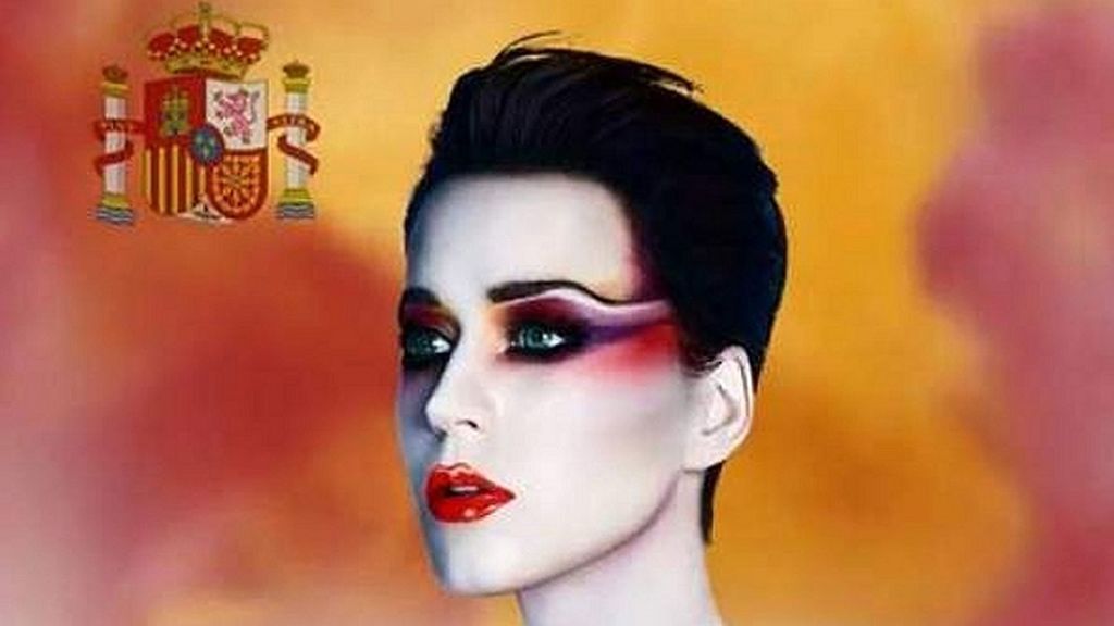 Katy Perry siembra la polémica con el cartel de su concierto en Barcelona