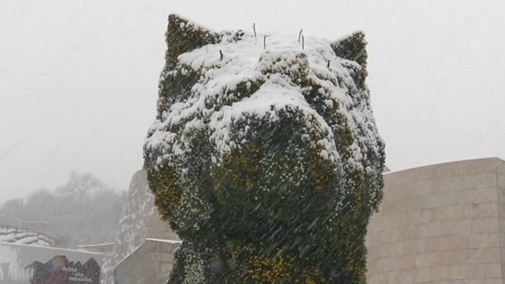 La mayor nevada en Vizcaya en 33 años
