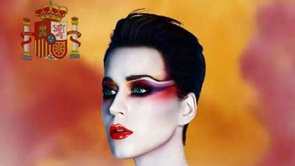 Katy Perry siembra la polémica con el cartel de su concierto en Barcelona