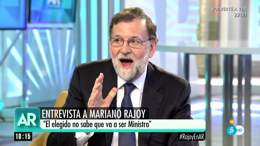 El vacile de Rajoy a Ana Rosa: "Hágame caso... ¡o no!"