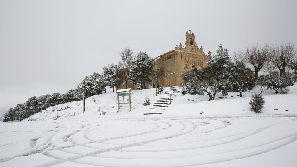 José Emilio Floristán Les en la Virgen del Yugo, Arguedas, Navarra