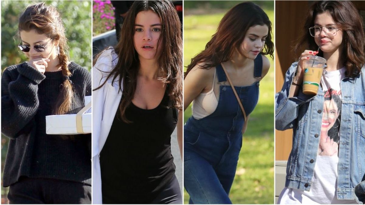 Total look negro, oversize, petos: Los posibles indicios del embarazo de Selena Gómez