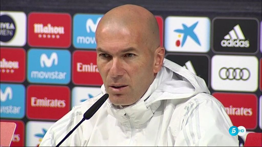 Zidane no tira la toalla y piensa que el Real Madrid aún puede ganar la Liga