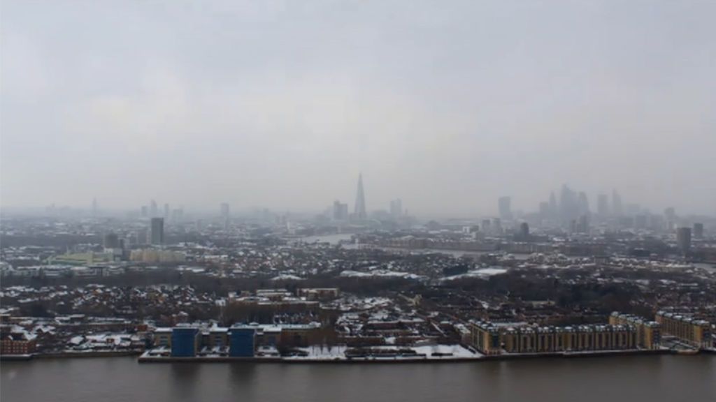 El espectacular time-lapse que muestra cómo Londres es engullida por ‘La bestia del este’