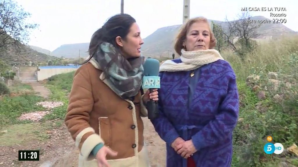 Una reportera de 'AR' recorre con los familiares de Gabriel el camino en el que desapareció