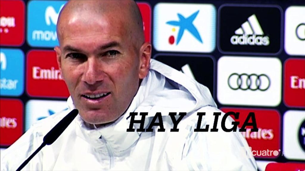 Zidane se ‘pica’ y no tira la Liga tras el pinchazo del Barça: “No es imposible”
