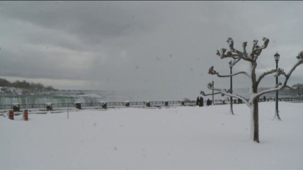 Un auténtico paraíso invernal en Canadá, más de 20 centímetros de nieve acumulada