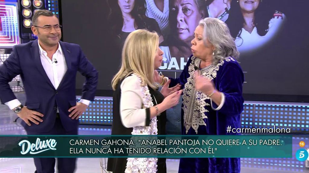 Carmen Borrego se encara contra Carmen Gahona por una desafortunada insinuación