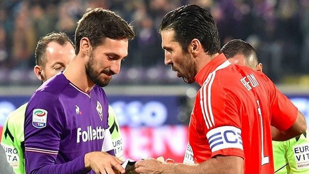 La conmovedora carta de Buffon a Davide Astori y su hija de dos años