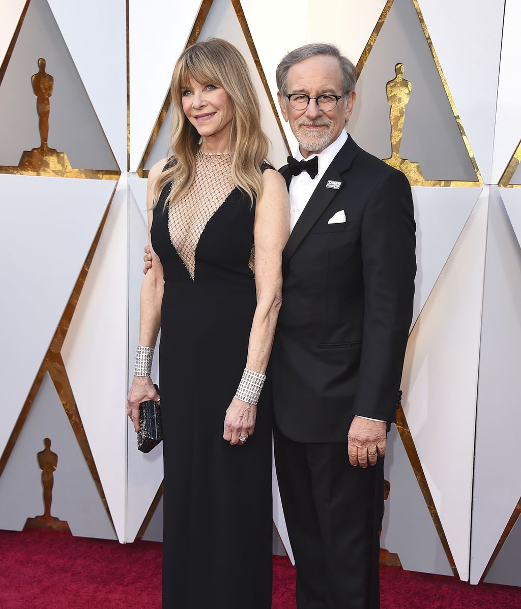 Steven Spielberg y su mujer, Kate Capshaw