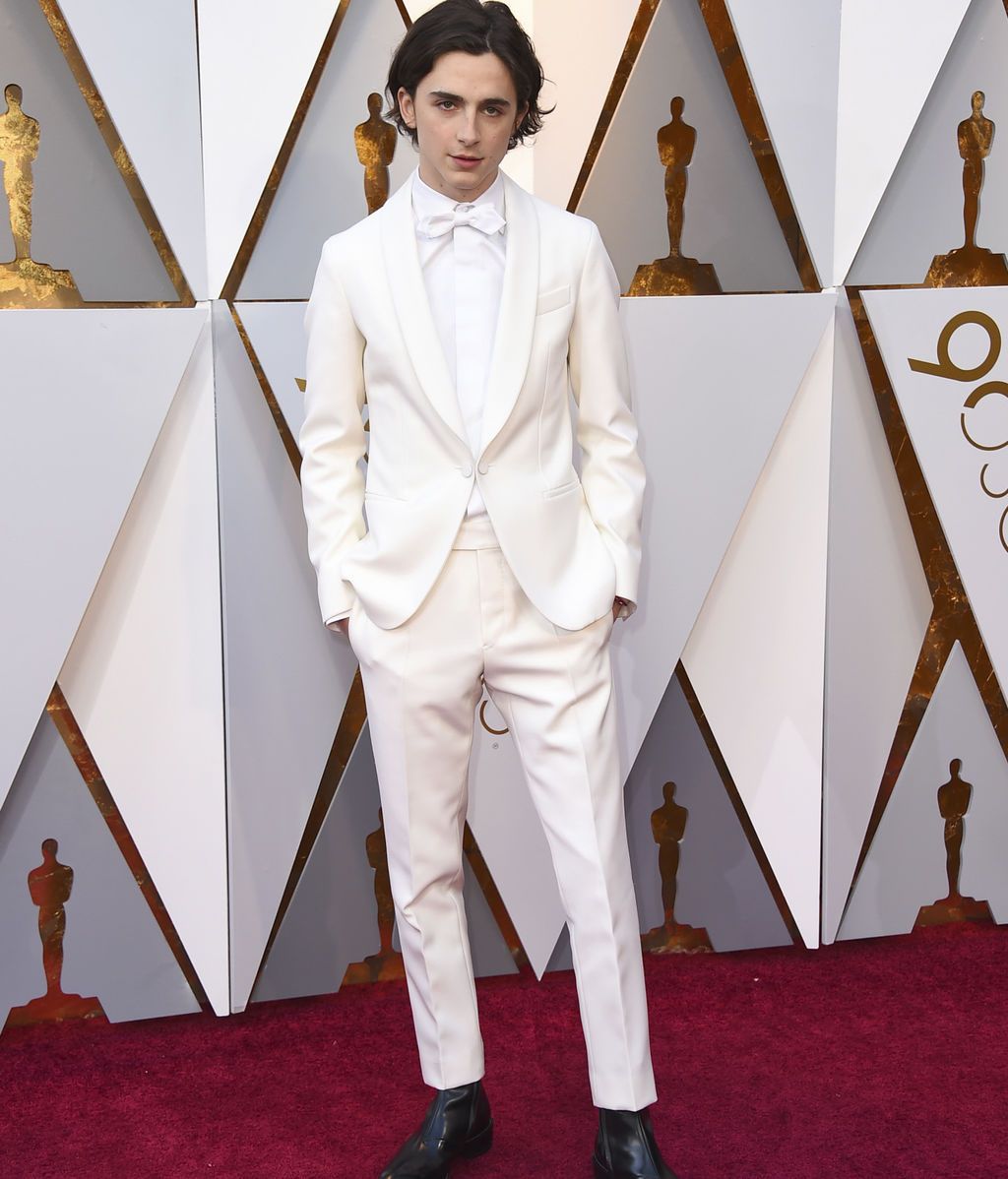 Timothée Chalamet de Berluti