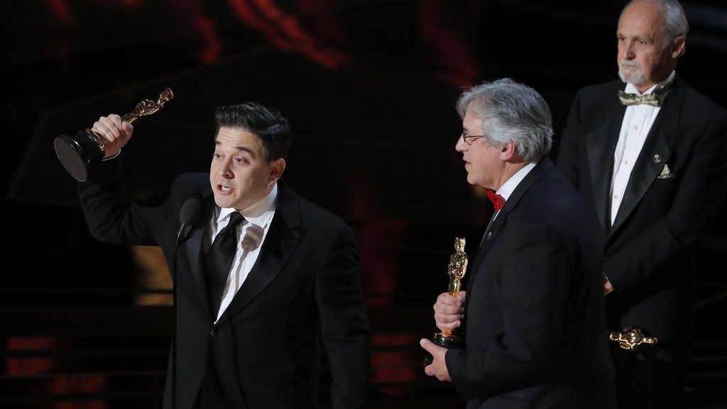 Mark Weingarten, Gregg Landaker y Gary A. Rizzo ganan el Oscar a mejor mezcla de sonido por 'Dunkerque'