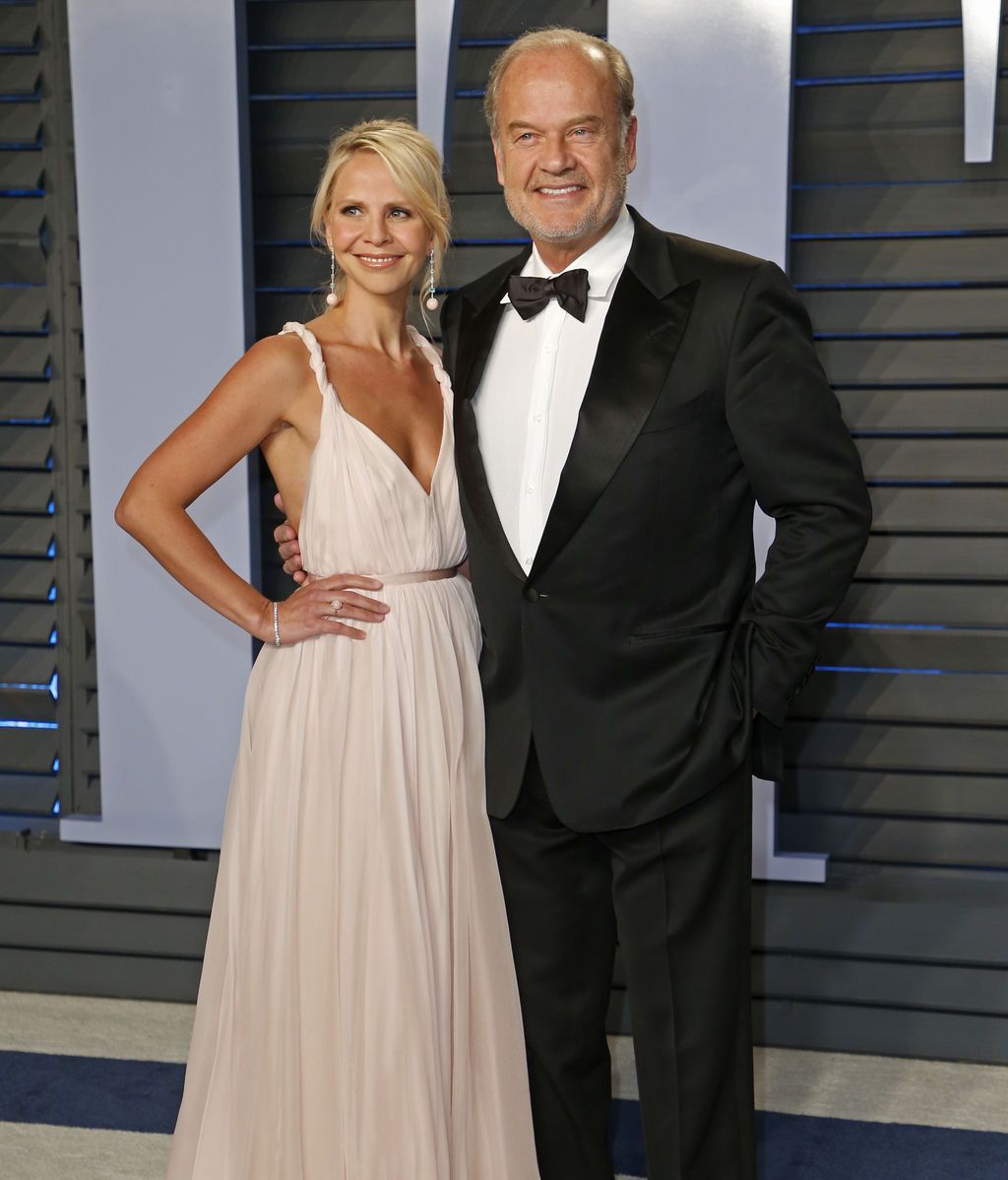 El actor Kelsey Grammer y su mujer,  Kayte Walsh