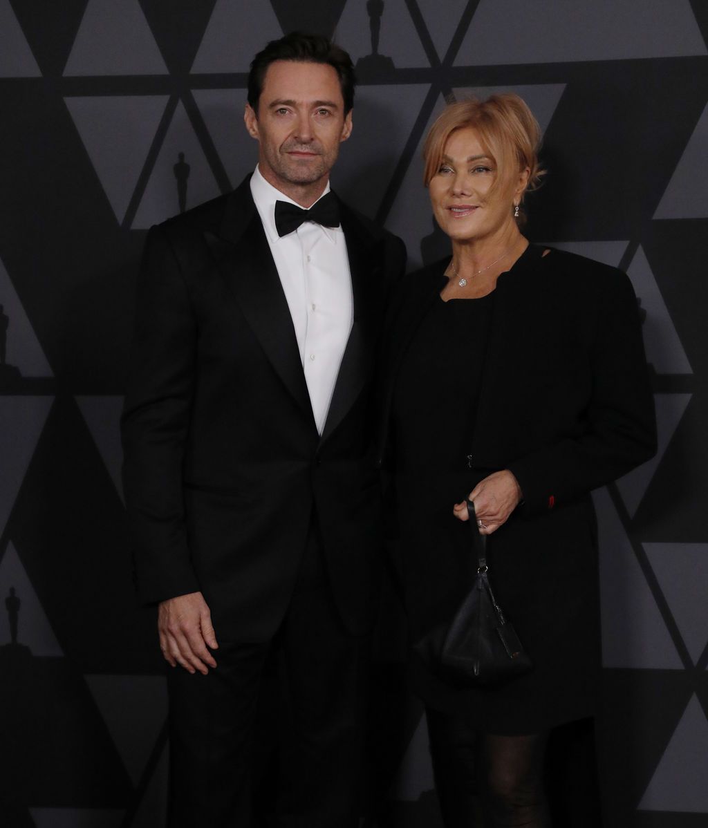 Hugh Jackman y su mujer, Deborra-lee Furness.