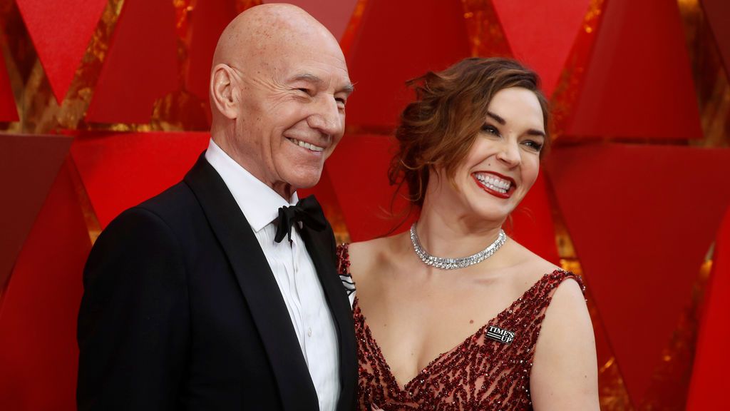 Patrick Stewart y su mujer, Sunny Ozell