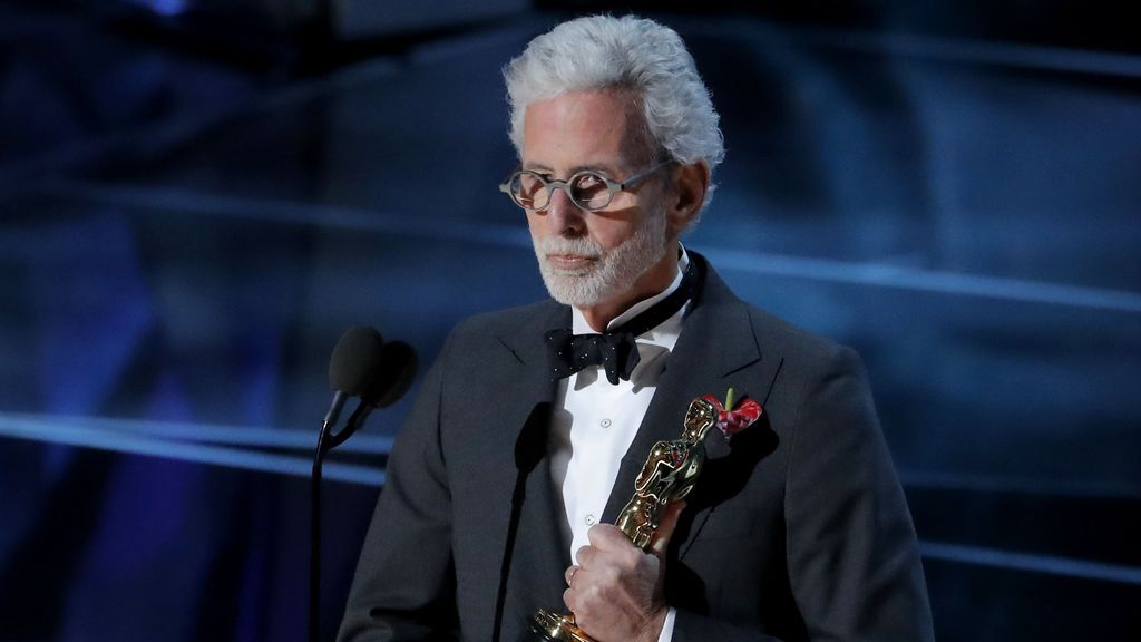 Frank Stiefel recoge el Oscar al mejor corto documental por 'Heaven is a Traffic Jam on the 405'