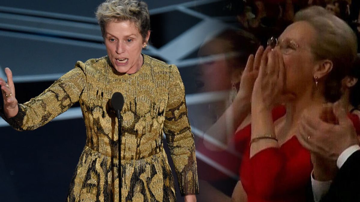 Feminismo en los Oscar 2018: el discurso de Frances McDormand que ha puesto a todas las mujeres en pie