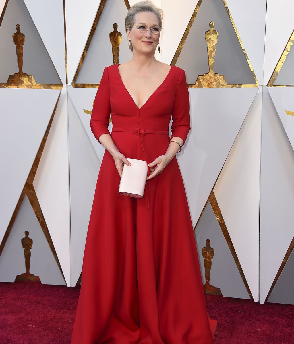 Meryl Streep vestida de Christian Dior Alta Costura