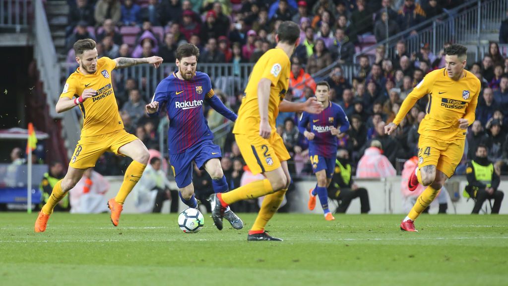 El Barcelona gana con gol de Messi (1-0) al Atleti y deja muy encarrillada la Liga