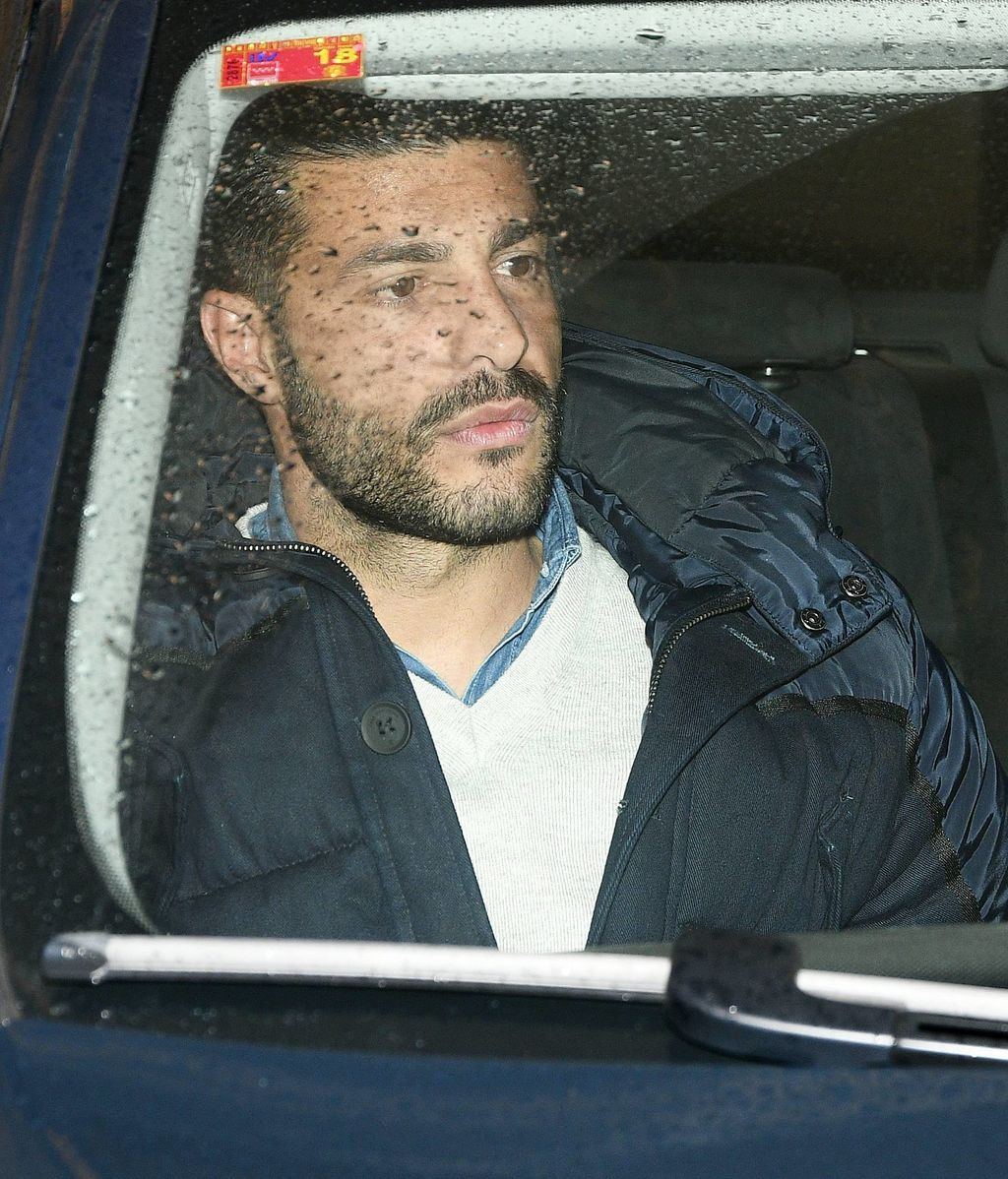 La actriz y el futbolista estuvieron nueve horas juntos