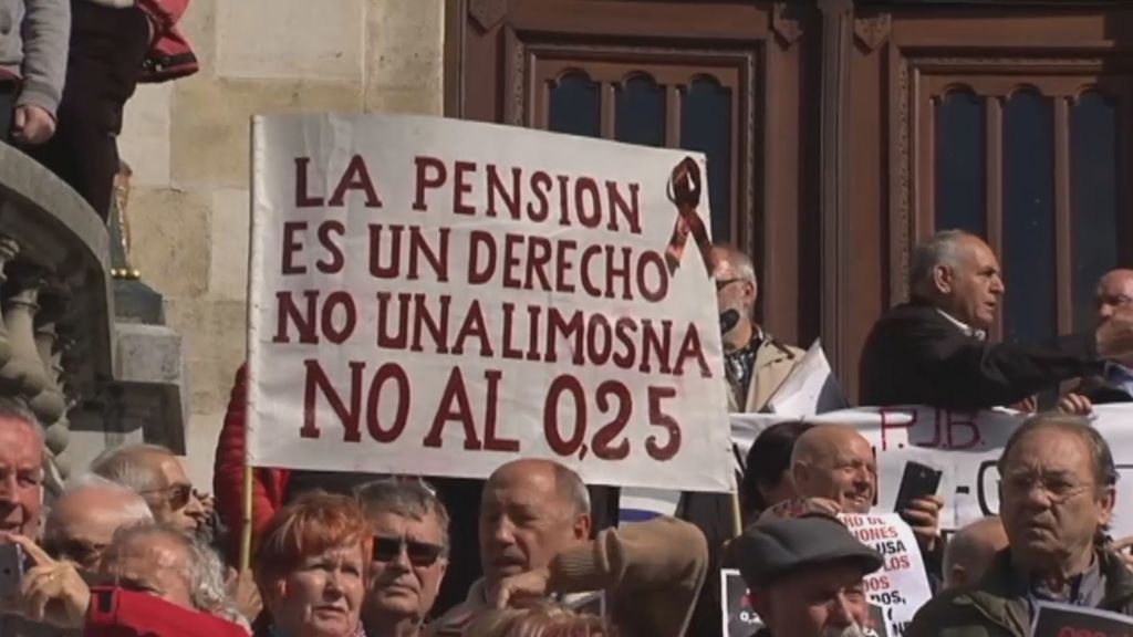 Los pensionistas ponen contra las cuerdas a Rajoy