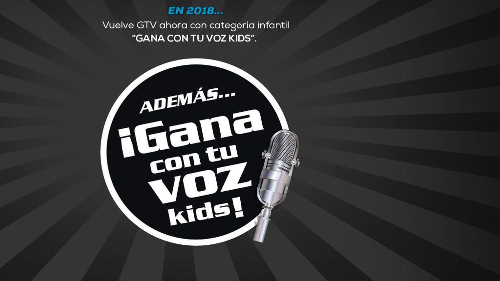 'Gana con tu voz Kids' busca las mejores voces del territorio nacional