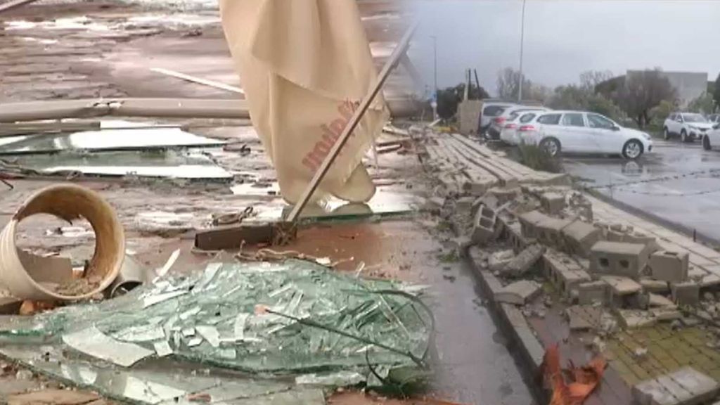 Semana Santa en peligro: el tornado ha dejado importantes daños en el Puerto de Santa María