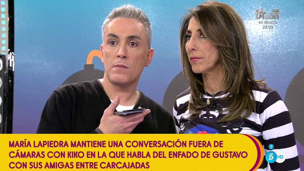 María Lapiedra, contra Sálvame: "Ya os estáis pasando con lo de grabar en las publicidades"