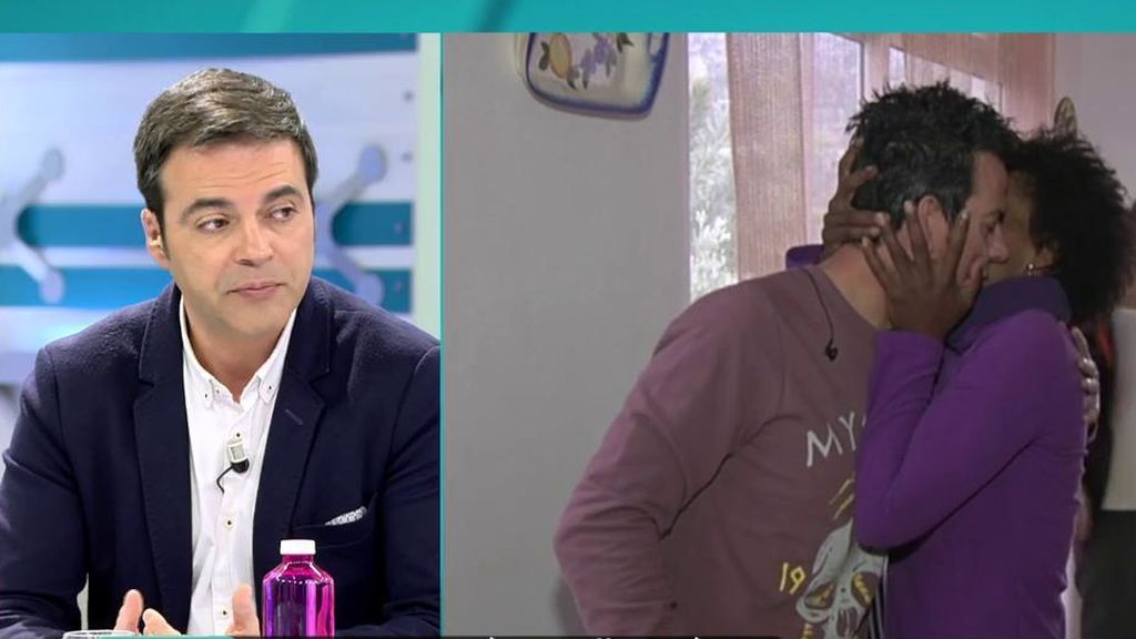 La novia del padre de Gabriel, herida tras caer por un terraplén al intentar coger la camiseta