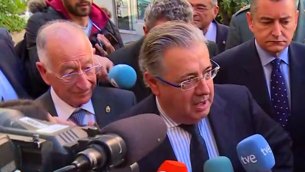 El ministro Zoido, en Almería por la búsqueda de Gabriel: "He visto a los padres preocupados, pero con esperanza"