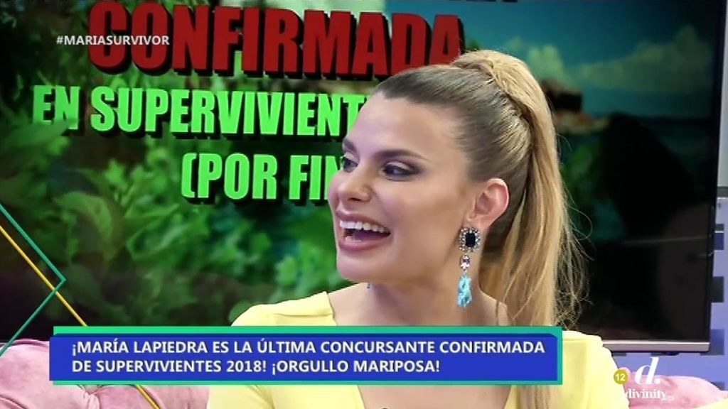 ¡María Lapiedra, concursante confirmada para 'Supervivientes 2018'!
