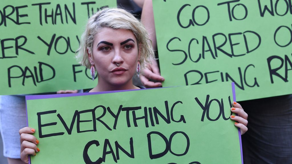 Manifestación en la ciudad australiana de Melbourne para conmemorar el Día Internacional de la Mujer